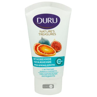 Крем-флюїд для рук Duru Natures Treasures з інжиром і грейпфрутом 75 мл