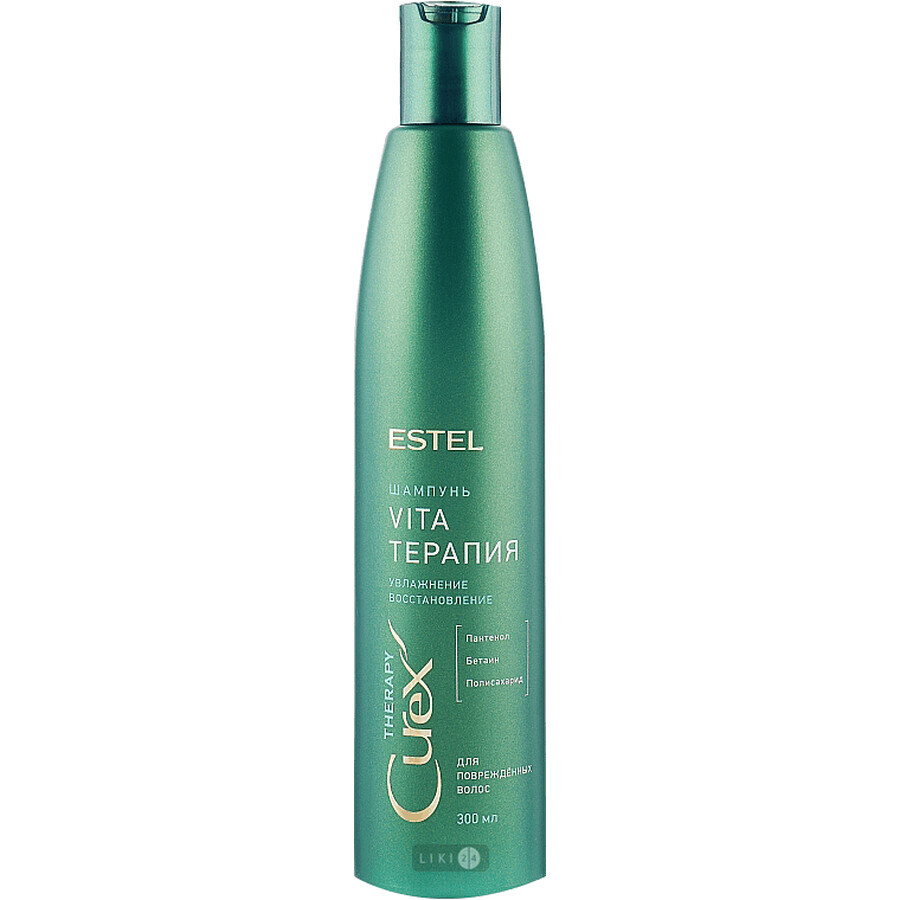 Шампунь Estel Professional Curex Therapy для сухих ослабленных поврежденных волос, 300 мл: цены и характеристики