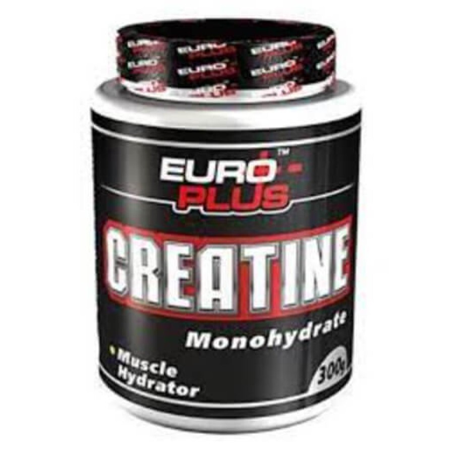 Креатин Euro Plus Creatine Monohydrate для спортсменов, 300 г банка: цены и характеристики