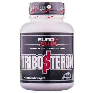 Euro Plus Tribosteron для підвищення тестостерону капсули, №160 