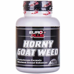 Euro Plus Horny goat weed підвищення тестостерону капсули, №160 