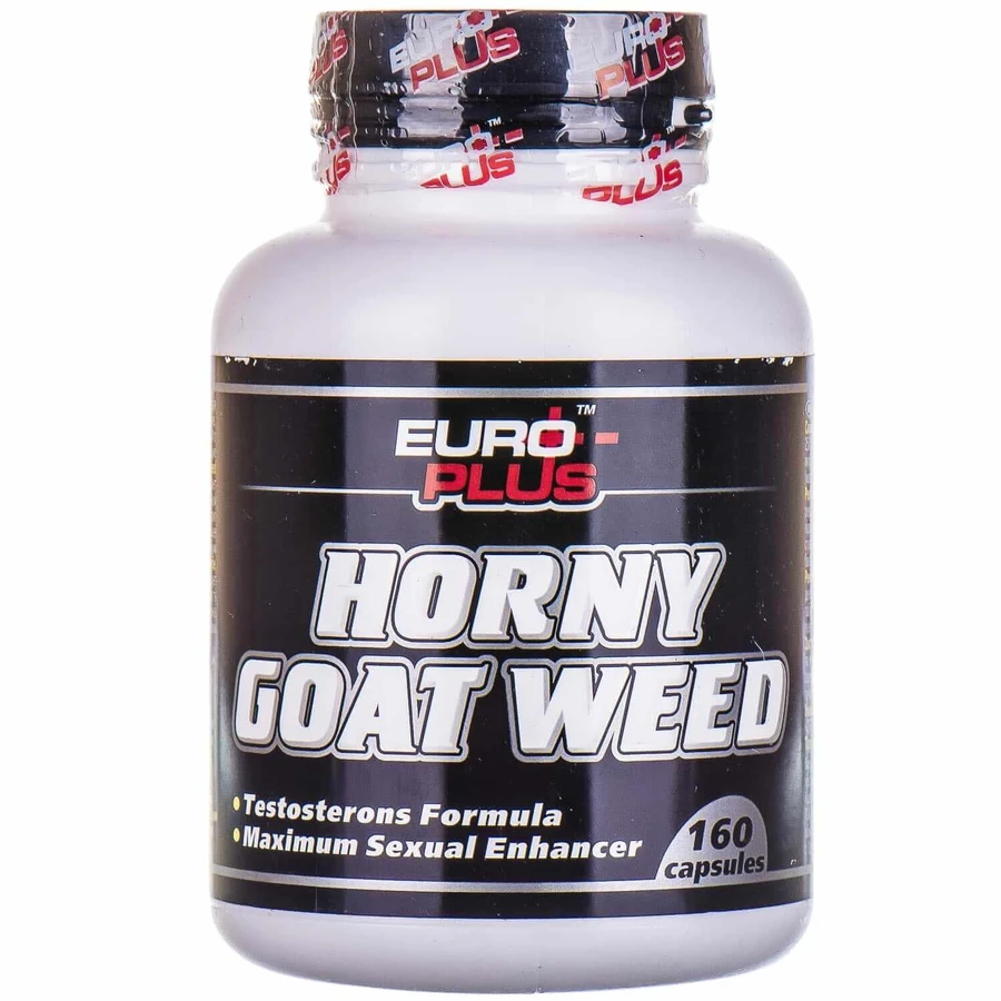Euro Plus Horny goat weed підвищення тестостерону капсули, №160 : ціни та характеристики