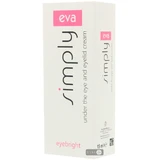 Крем для повік і області навколо очей Eva Simply з екстрактом очанки 15 мл