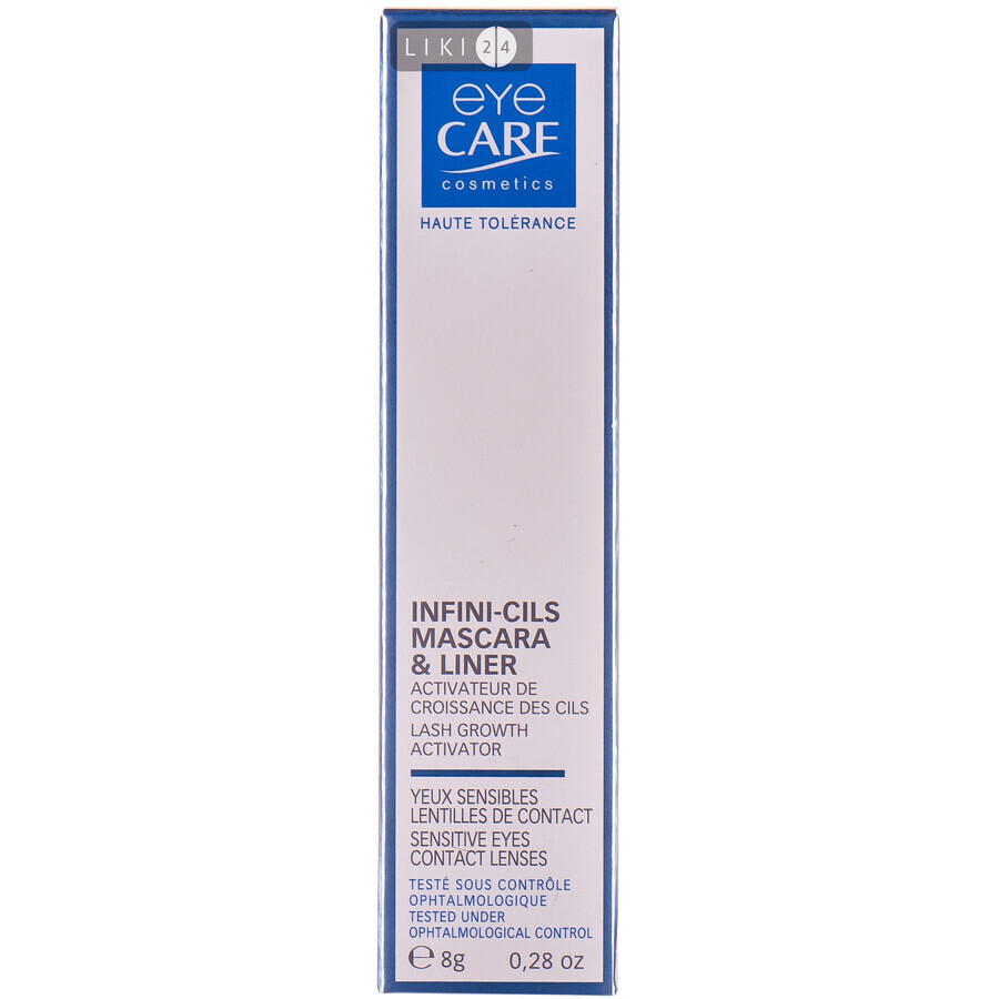 Гель Eye Care Infini-Cils Mascara&Liner для активации роста ресниц, 8 г : цены и характеристики