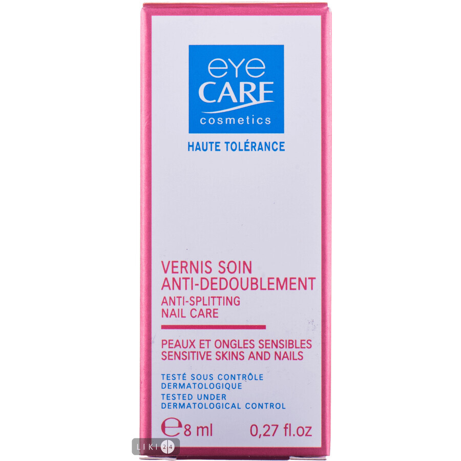 Уход за слоящимися ногтями Eye Care Anti-Splitting Nail Care, 8 мл: цены и характеристики