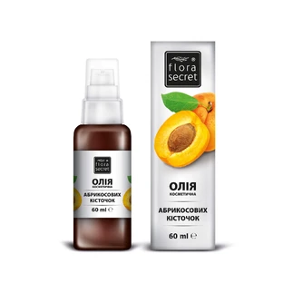 Рослинна олія Flora Secret Абрикосових кісточок 60 мл