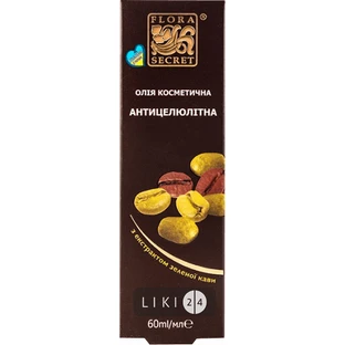 Косметичне масло Flora Secret для тіла Антицелюлітне 60 мл