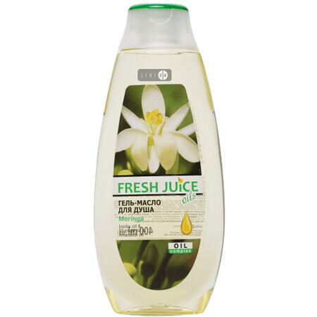 Гель-масло для душу Fresh Juice Moringa, 400 мл