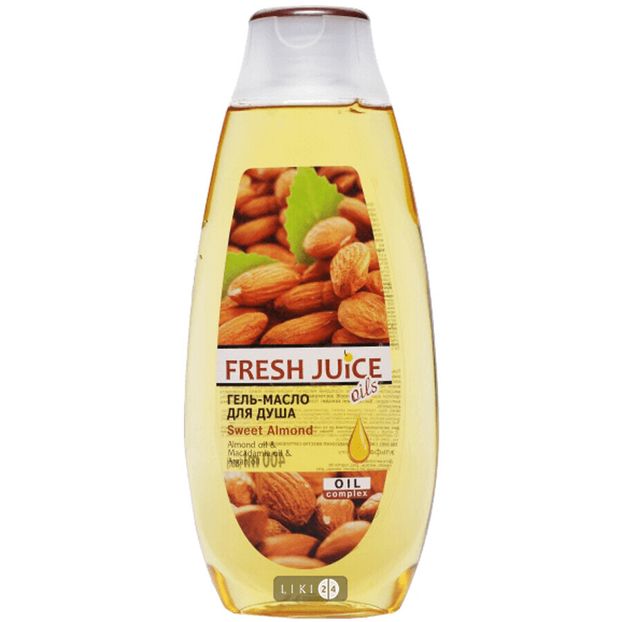 Гель-масло для душу Fresh Juice Sweet Almond, 400 мл: ціни та характеристики