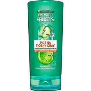 Бальзам-ополіскувач Garnier Fructis Ріст на повну силу ослабленого волосся, схильного до випадання 200 мл