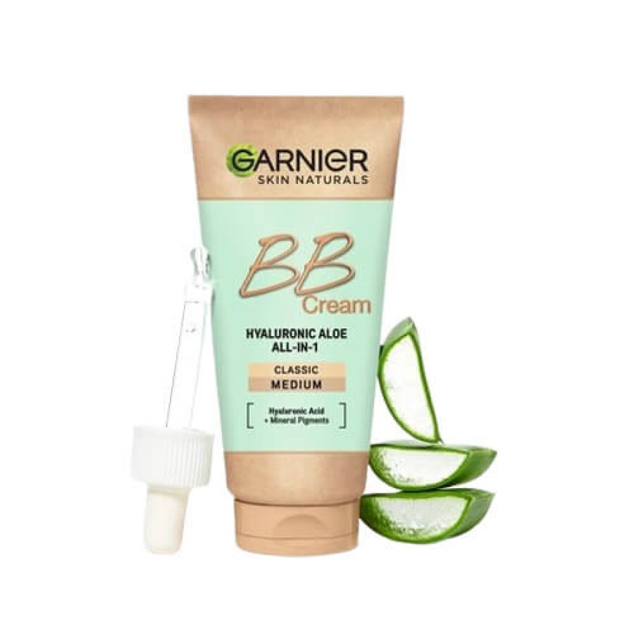 BB-крем Garnier Skin Naturals Секрет досконалості для нормальної шкіри, натурально-бежевий, 50 мл: ціни та характеристики