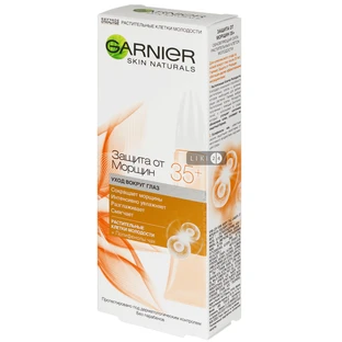 Крем для кожи вокруг глаз Garnier Skin Naturals Защита от морщин 35+ 15 мл