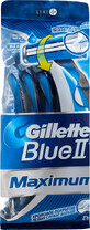 Одноразові станки для гоління Gillette Blue 2 Max чоловічі 8 шт