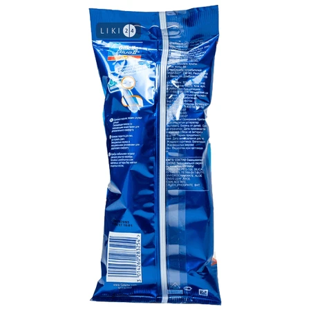 Одноразовые станки для бритья Gillette Blue 2 Plus мужские 5 шт: цены и характеристики