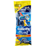 Одноразові станки для гоління Gillette Blue 2 Plus чоловічі 5 шт: ціни та характеристики