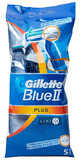 Одноразовые станки для бритья Gillette Blue 2 Plus мужские 5 шт