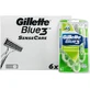 Бритвы одноразовые Gillette Blue 3 SenseCare 6 шт