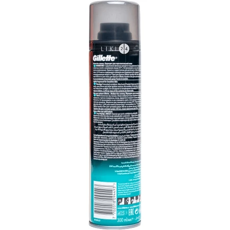 Піна для гоління Gillette Foam Sensitive Skin Для чутливої ​​шкіри 300 мл: ціни та характеристики