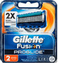 Сменные картриджи для бритья Gillette Fusion5 ProGlide мужские 2 шт