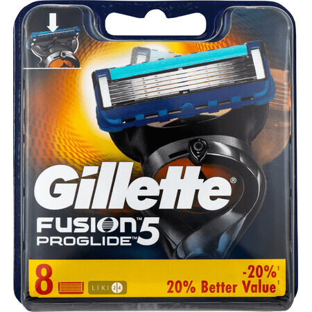 Змінні картриджі для гоління Gillette Fusion5 ProGlide чоловічі 8 шт