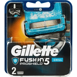 Змінні картриджі для гоління Gillette Fusion5 ProShield Chill чоловічі 2 шт