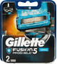 Cменные картриджи для бритья Gillette Fusion5 ProShield Chill мужские 2 шт
