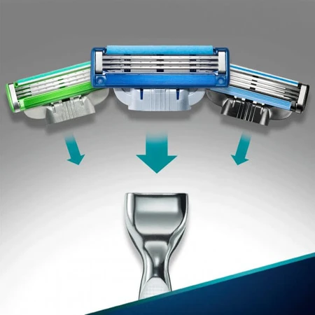 Змінні картриджі для гоління (леза) чоловічі Gillette Mach3 Turbo 12 шт: ціни та характеристики