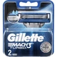 Сменные картриджи для бритья Gillette Mach3 Turbo мужские 2 шт