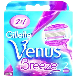 Сменные картриджи для бритья Venus ComfortGlide Breeze женские 2 шт