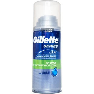 Гель для бритья Gillette Series Sensitive Skin Для чувствительной кожи 75 мл