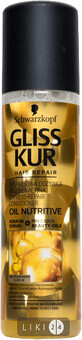 GLISS KUR Кондиціонер-експрес д / довгого  / посічен. волосся Oil Nutritive 200мл 