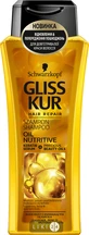 Шампунь для длинных секущихся волос Gliss Kur Oil Nutritive 250мл