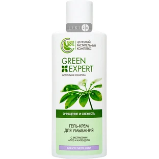 Крем-гель для умывания Green Expert для всех типов кожи, 150 мл