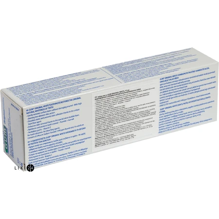 Зубная паста GUM Original White, 75 мл: цены и характеристики