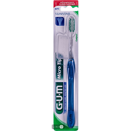 Зубна щітка GUM Microtip Compact М'яка