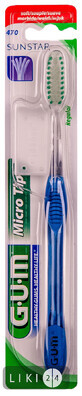 Зубная щетка GUM Microtip полная мягкая