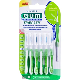 Міжзубні щітки GUM Trav-Ler 1.1 мм
