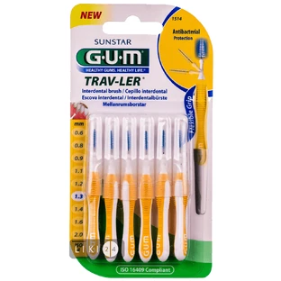 Міжзубні щітки GUM Trav-Ler 1.3 мм
