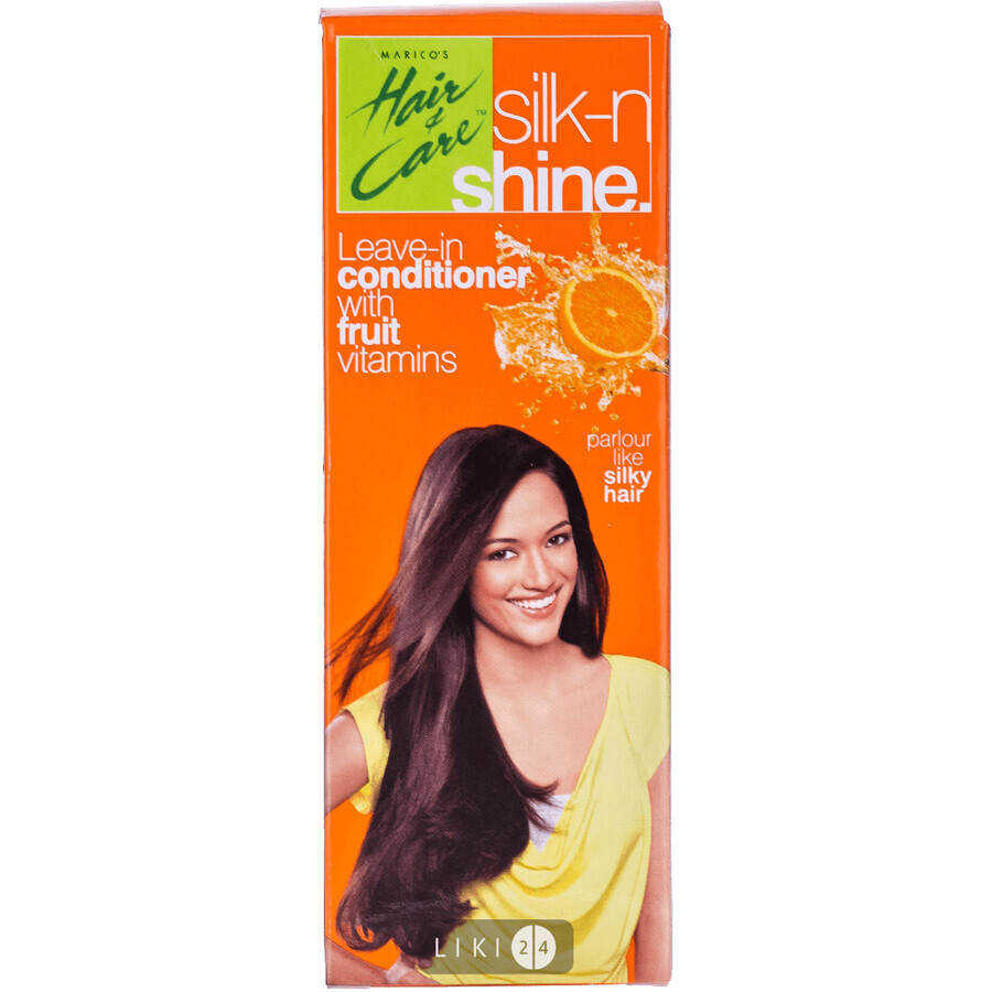 Масло-кондиціонер Hair & Care Silk N Shine для посічених кінчиків волосся, термозахист 50 мл: ціни та характеристики