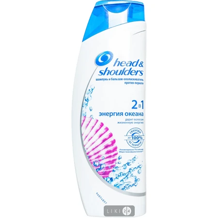 HEAD & SHOULDERS Шампунь 2в1 п / лупи Ocean Energy 400мл : ціни та характеристики