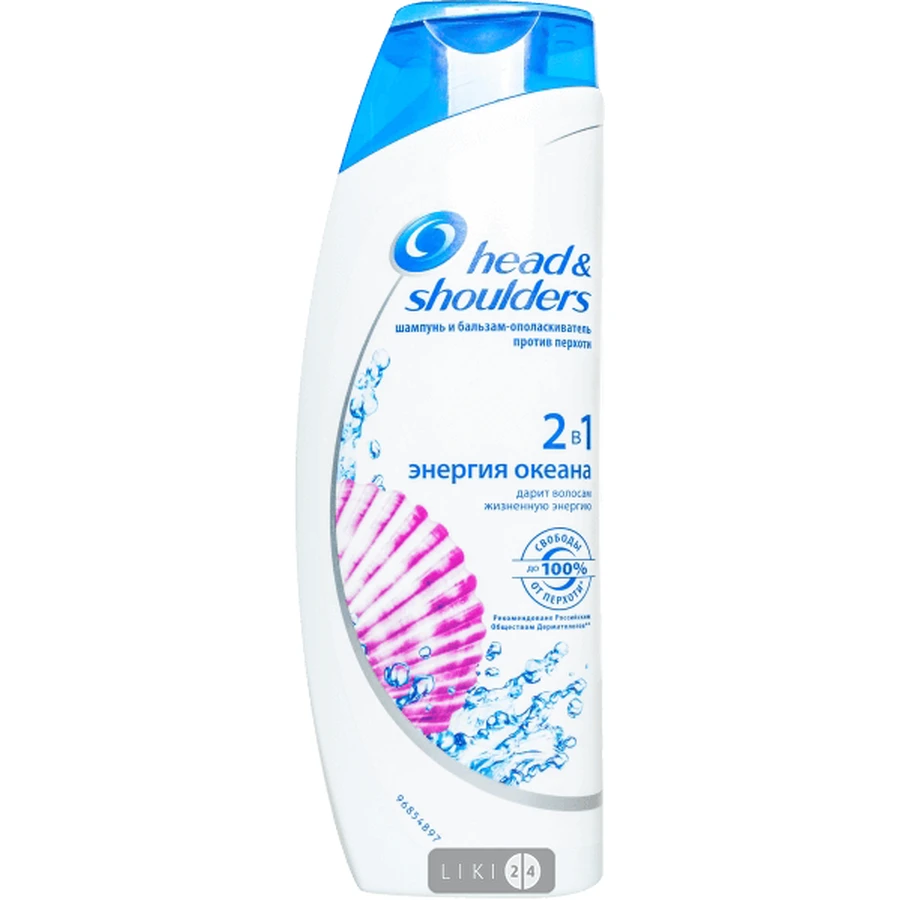 HEAD & SHOULDERS Шампунь 2в1 п / лупи Ocean Energy 400мл : ціни та характеристики