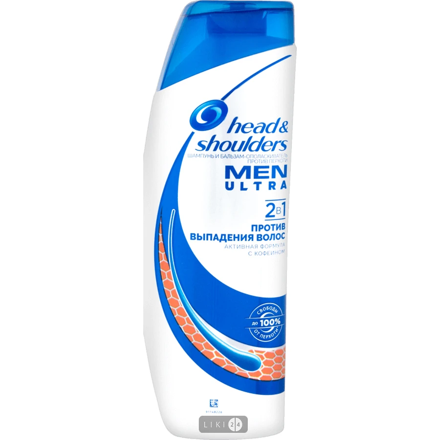 HEAD&SHOULDERS Шампунь 2в1 п/перхоти/выпад. волос д/мужчин 400мл : цены и характеристики