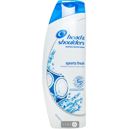 HEAD & SHOULDERS Шампунь п / лупи Sports Fresh 400мл : ціни та характеристики