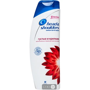 HEAD&SHOULDERS Шампунь п/перхоти Густые и крепкие 400мл 