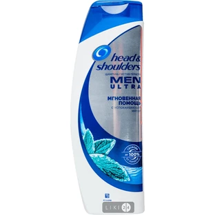 HEAD&SHOULDERS Шампунь п/перхоти Мгновенная помощь 400мл 