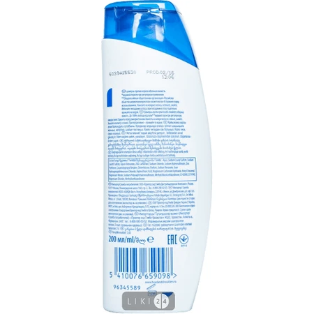 HEAD&SHOULDERS Шампунь п/перхоти Яблочная свежесть 200мл : цены и характеристики