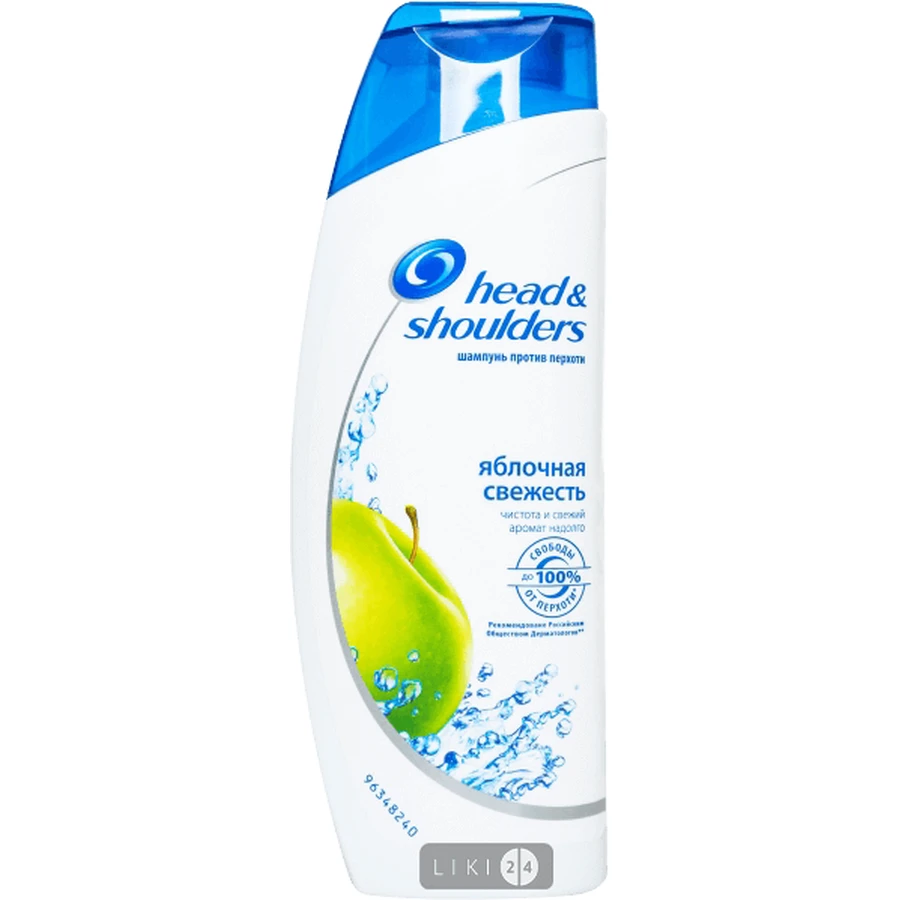 HEAD&SHOULDERS Шампунь п/перхоти Яблочная свежесть 200мл : цены и характеристики