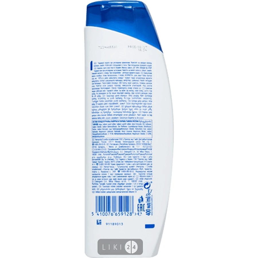 Шампунь против перхоти HEAD&SHOULDERS Яблочная свежесть 400 мл : цены и характеристики