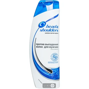 HEAD&SHOULDERS Шампунь п/перхоти/выпад. волос д/мужчин 400мл 