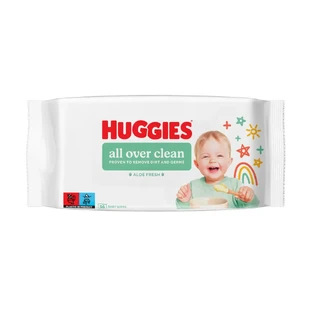 Влажные салфетки Huggies All Over Clean 56 шт